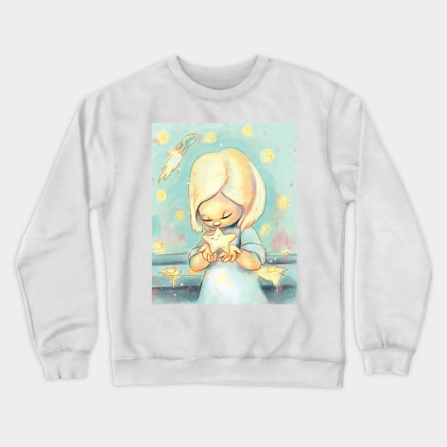 Make a Wish Crewneck Sweatshirt by selvagemqt